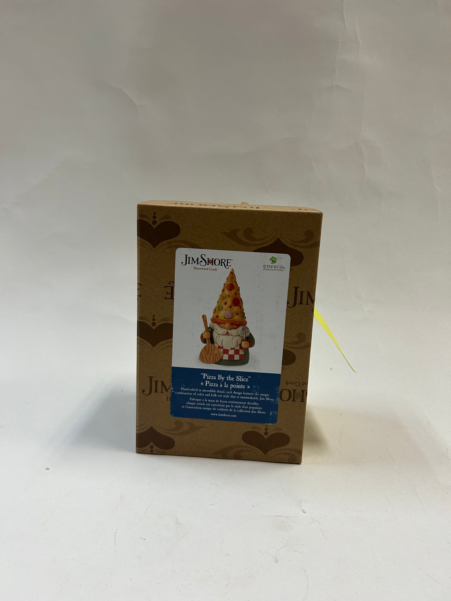 DAMAGED - Pizza By the Slice - Pizza Hat Gnome Figurine - Country N More Gifts