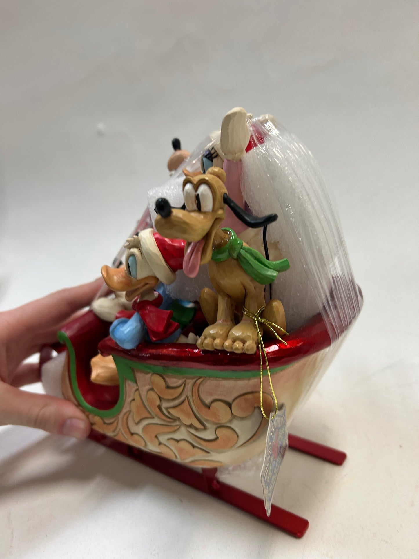 DAMAGED - Mickey and Friends Sleigh - Country N More Gifts
