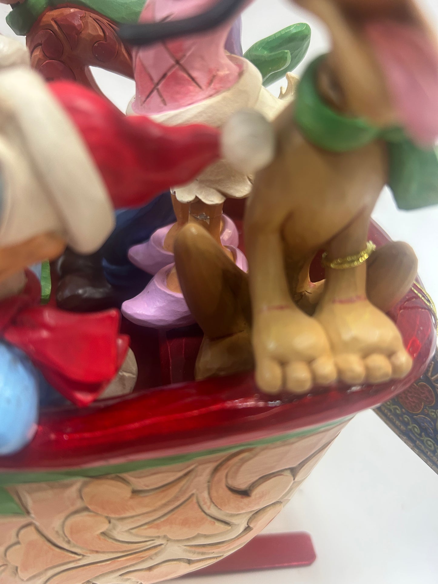 DAMAGED - Mickey and Friends Sleigh - Country N More Gifts
