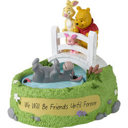 We Will Be Friends Until Forever Disney Winnie The Pooh And Friends Rotating Musical  - Country N More Gifts