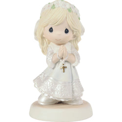 My First Communion Blonde Girl Figurine - Country N More Gifts