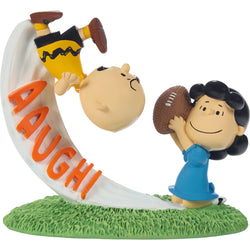 Never Give Up Charlie Brown and Lucy Figurine - Country N More Gifts