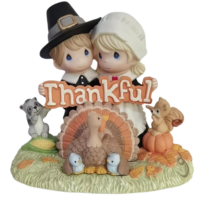 Grateful And Thankful, Our Hearts Are Full Limited Edition Figurine