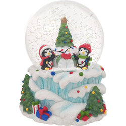Decking The Igloo With Holiday Cheer Musical Snow Globe - Country N More Gifts