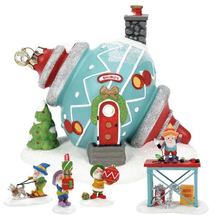 Baubles Ornament House Value SET