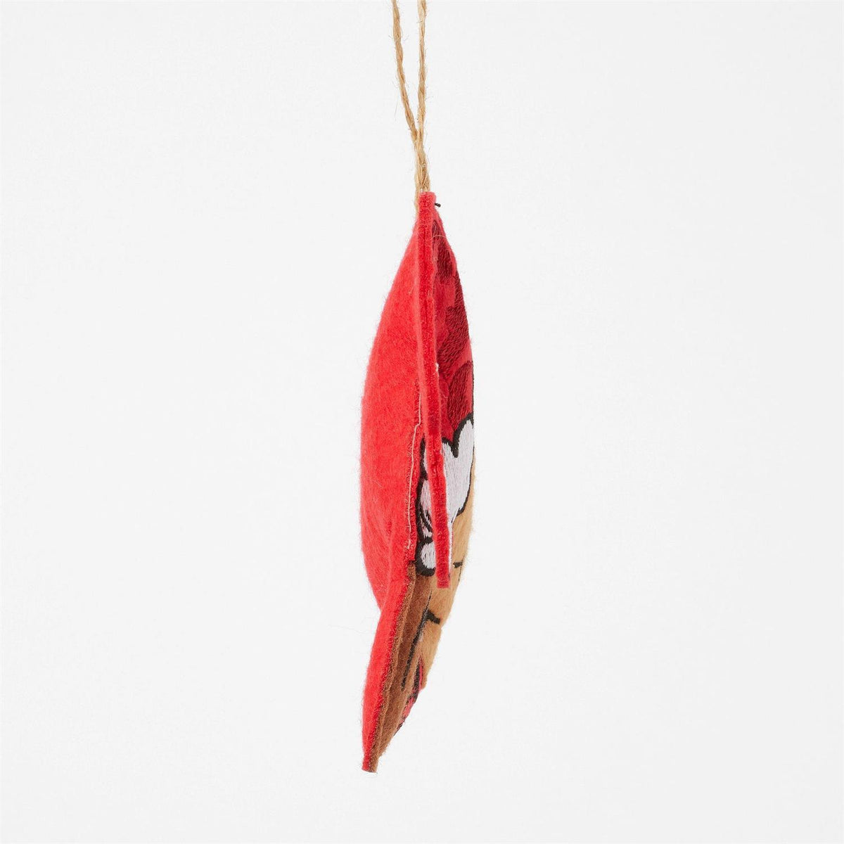Felt Max in Santa Hat Ornament - Country N More Gifts