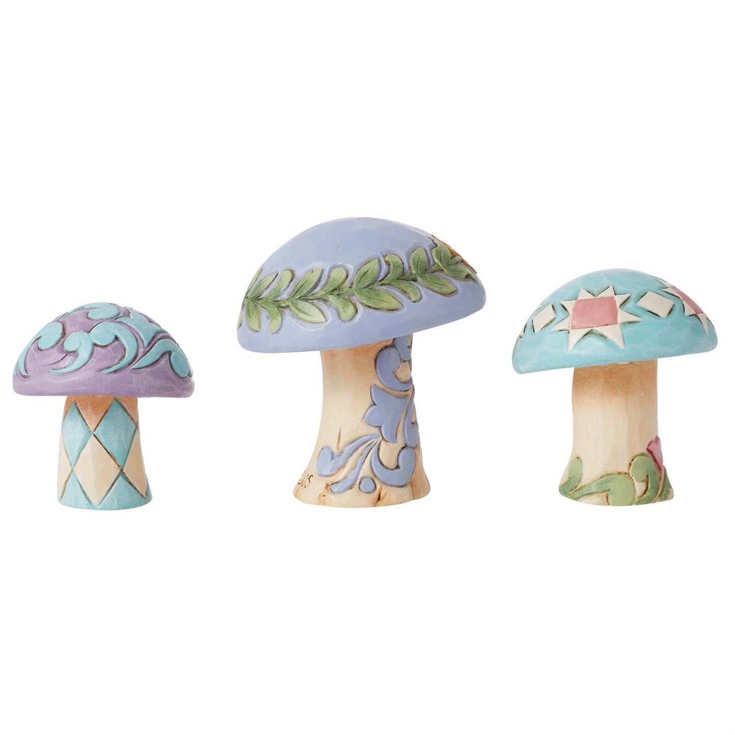 Mushrooms Set of 3 Figurines - Country N More Gifts