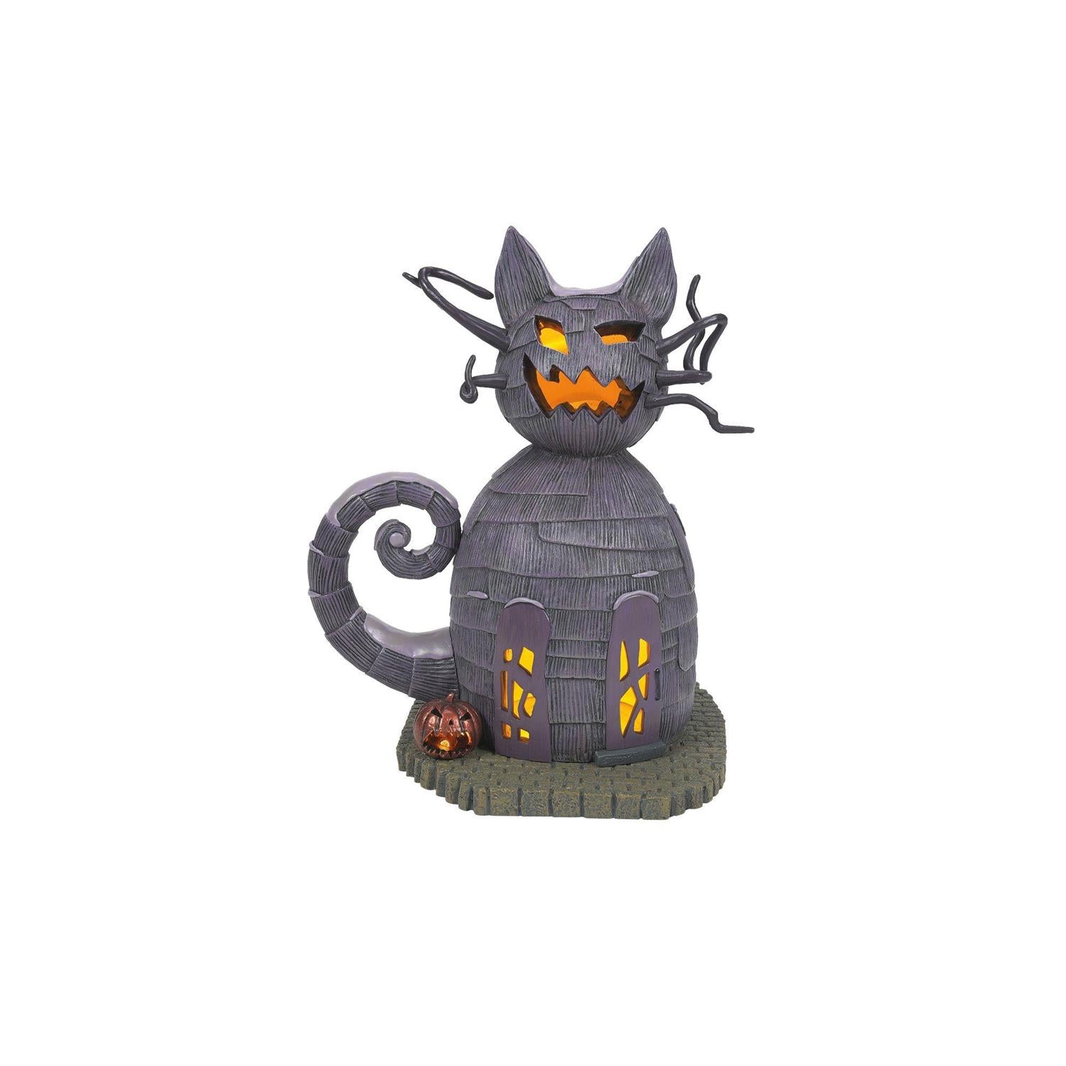 Nightmare Before Christmas Cat House - Welcome to Halloween town