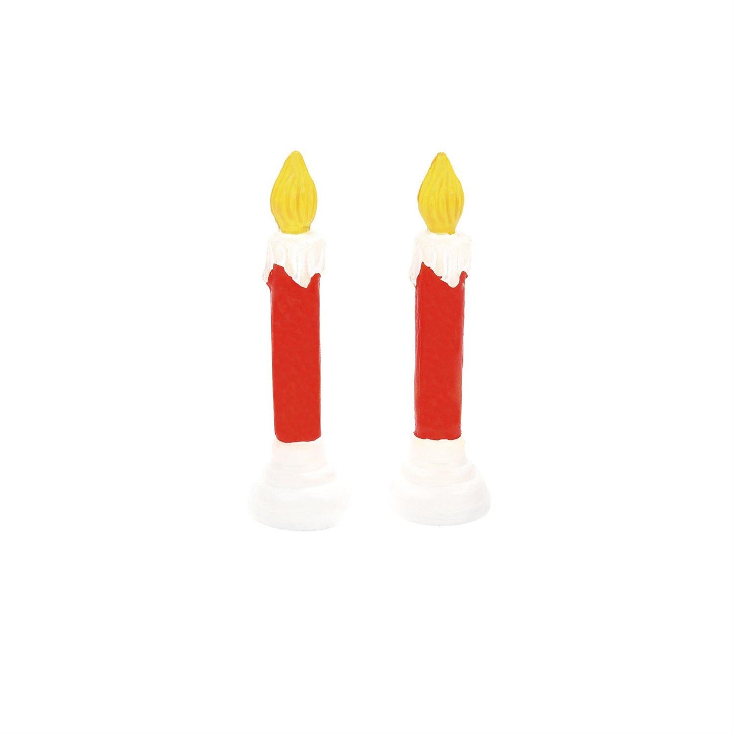 Blow Mold Candle s/2 - Country N More Gifts