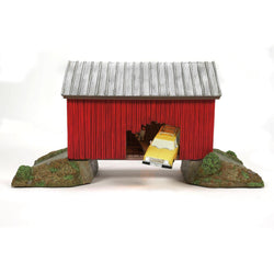 The Winter River Bridge - Country N More Gifts