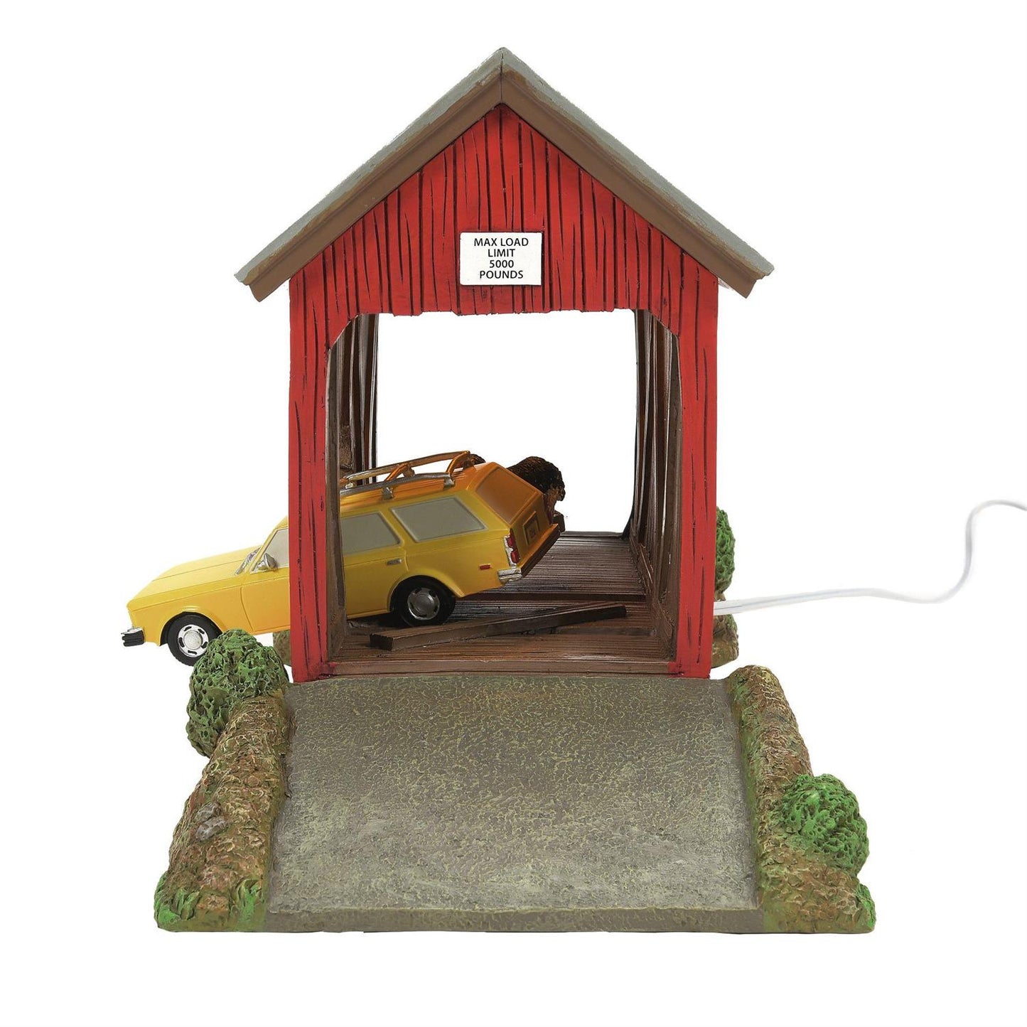 The Winter River Bridge - Country N More Gifts