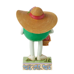 An Easter Beauty - M&M'S Green Character w/Basket  - Country N More Gifts