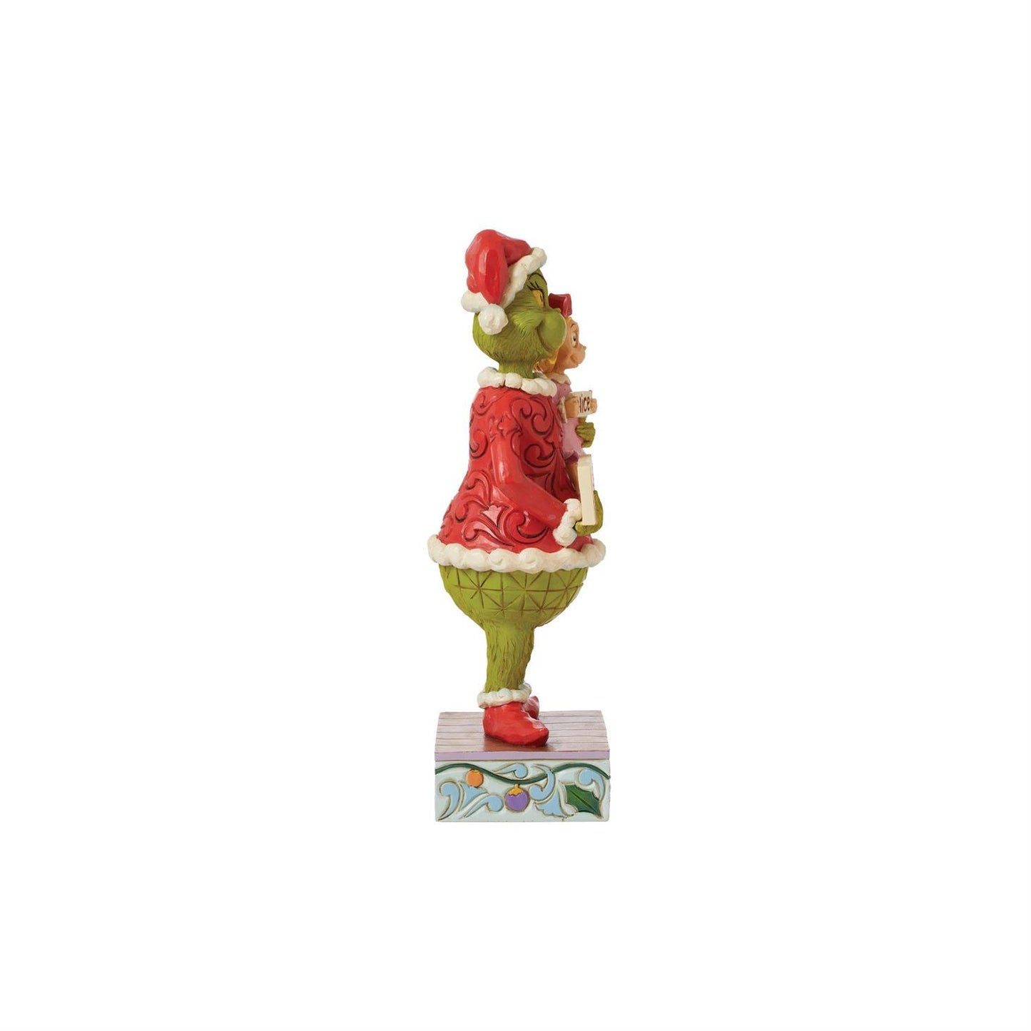 Grinch & Cindy Hold Sign Fig - Country N More Gifts