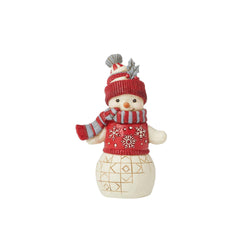 Nordic Noel Snowman with Hat  - Country N More Gifts
