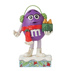 M&M'S Purple Character w/ Gift  - Country N More Gifts