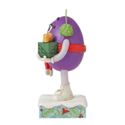 M&M'S Purple Character w/ Gift  - Country N More Gifts