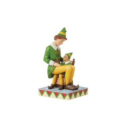 Buddy Elf Sitting on Papa Elf  - Country N More Gifts