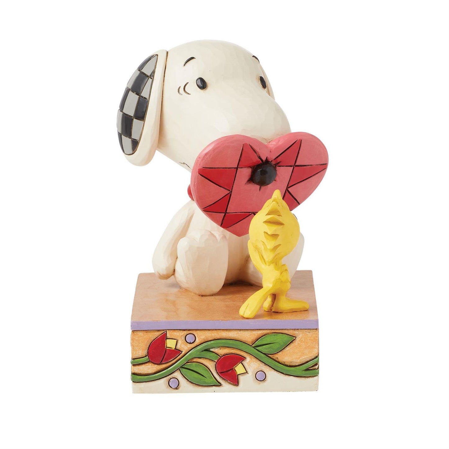 Love & Laughter - Snoopy with Nose Through Heart - Country N More Gifts