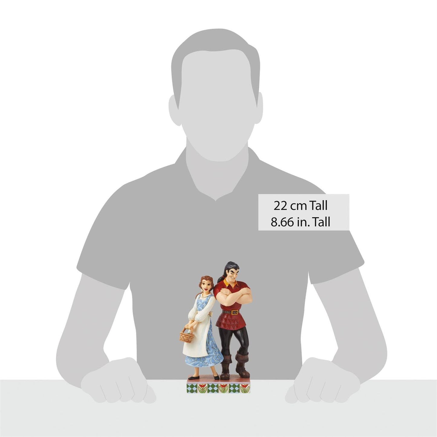 Brilliant & Boorish - Gaston vs Belle Good vs Evil - Country N More Gifts