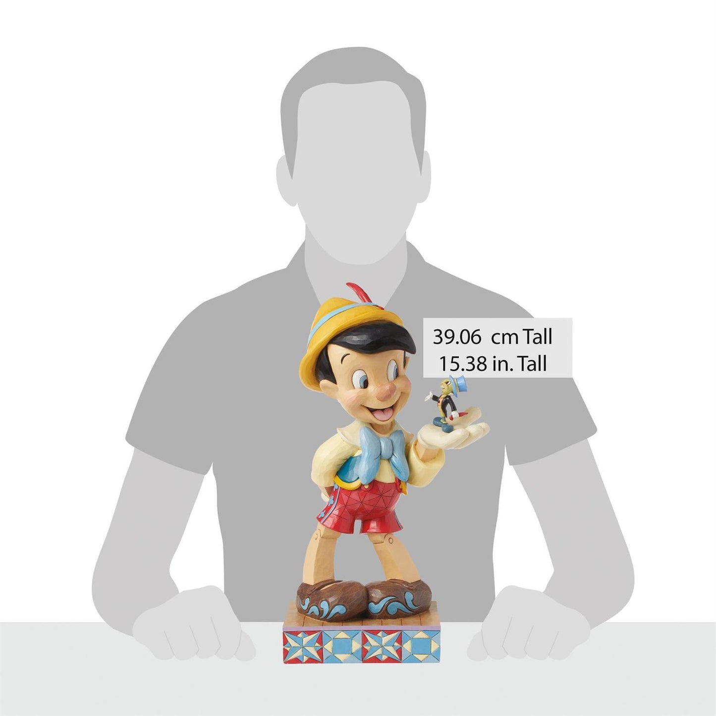 When Dreams Come to Life - Pinocchio Big Figurine - FBA - Country N More Gifts