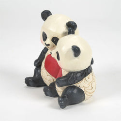 Better Together - Panda Couple With Heart Fig  - Country N More Gifts