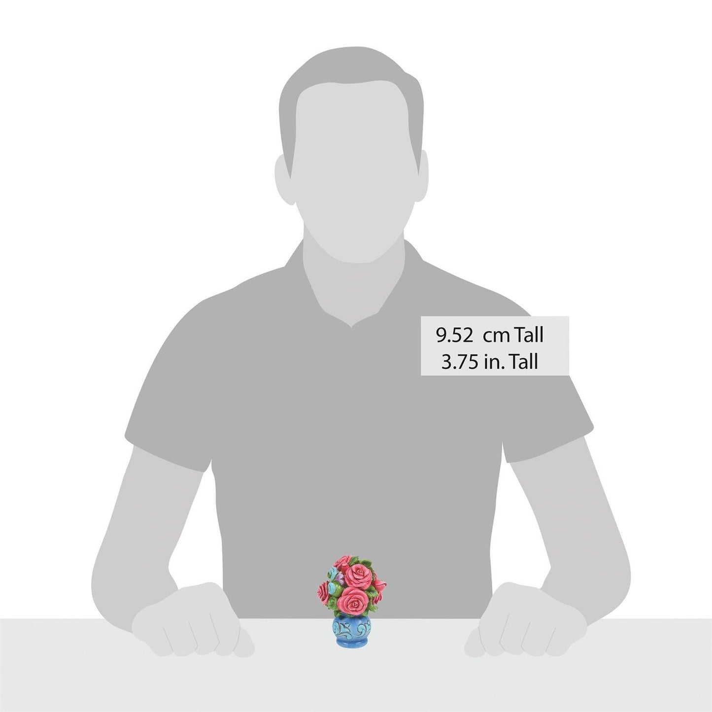 Rose Bouquet Mini Figurine - Country N More Gifts