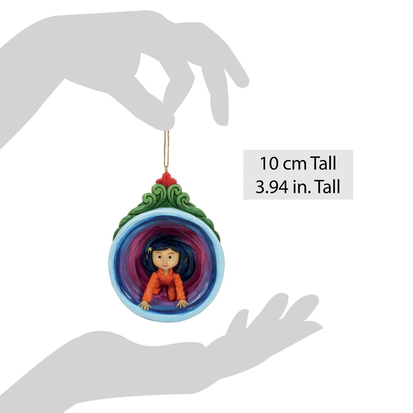 FBA - Coraline in Purple Tunnel Ornament - Country N More Gifts
