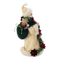 Old World Poinsettia Santa - Country N More Gifts