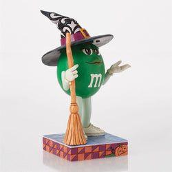 FBA - Witching You a Happy Halloween - M&M'S Green Character Witch - Country N More Gifts