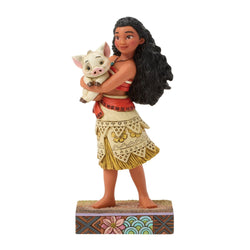 Wayfinder's Best Friend - Moana Holding Pua - Country N More Gifts