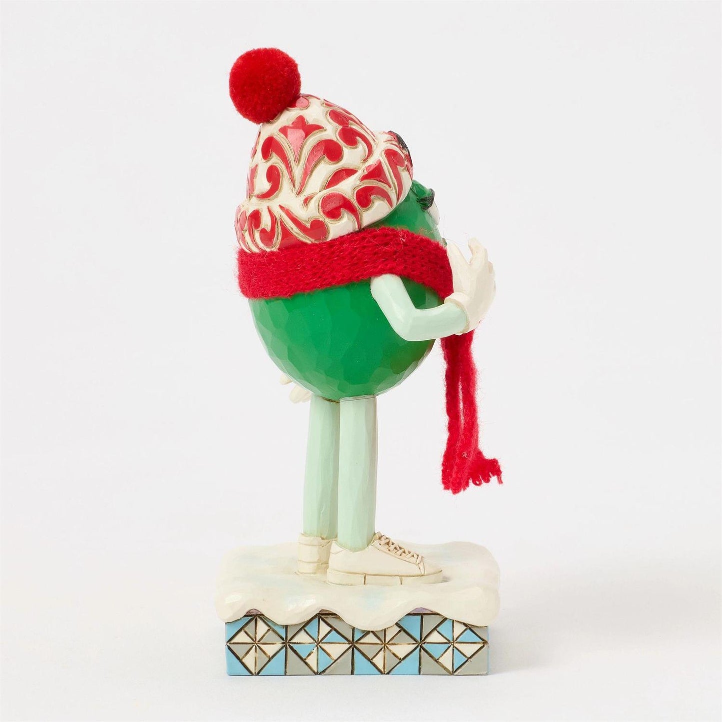 Knitted with Warmth - M&M'S Green Character with Scarf - Country N More Gifts