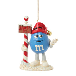 M&M'S Blue Character Elf Hanging Ornament - Country N More Gifts