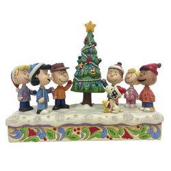 O Christmas Tree - Peanuts Gang Decorating Tree - Country N More Gifts