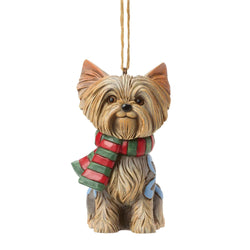 Christmas Dog Yorkie Ornament - Country N More Gifts