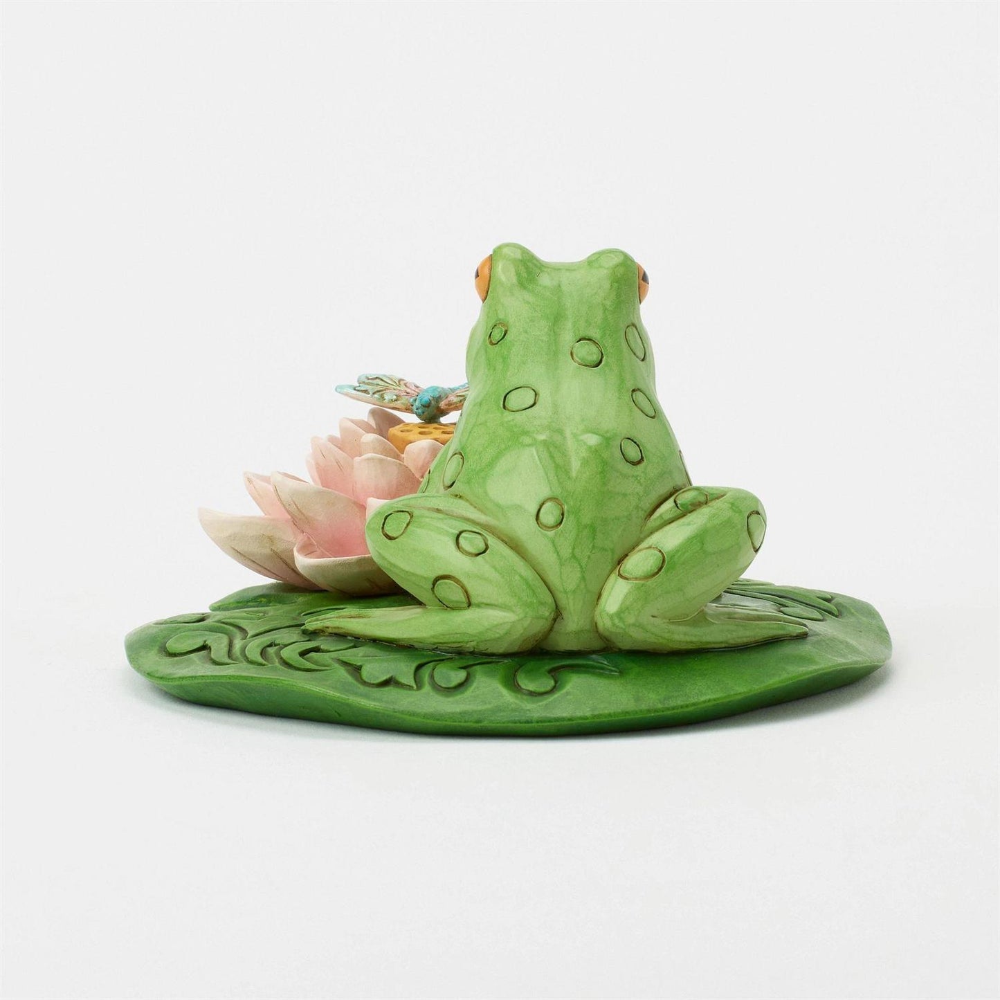 Lilypad Landing - Frog on Lilypad Figurine - Country N More Gifts