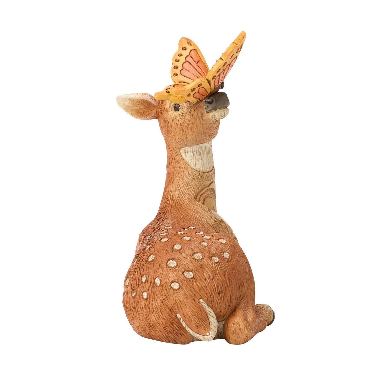 Deer with Butterfly Figurine - Country N More Gifts