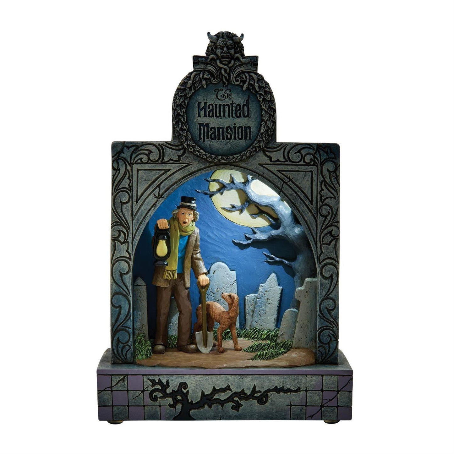 Ghostly Graveyard Guardian - Haunted Mansion Diorama - Country N More Gifts