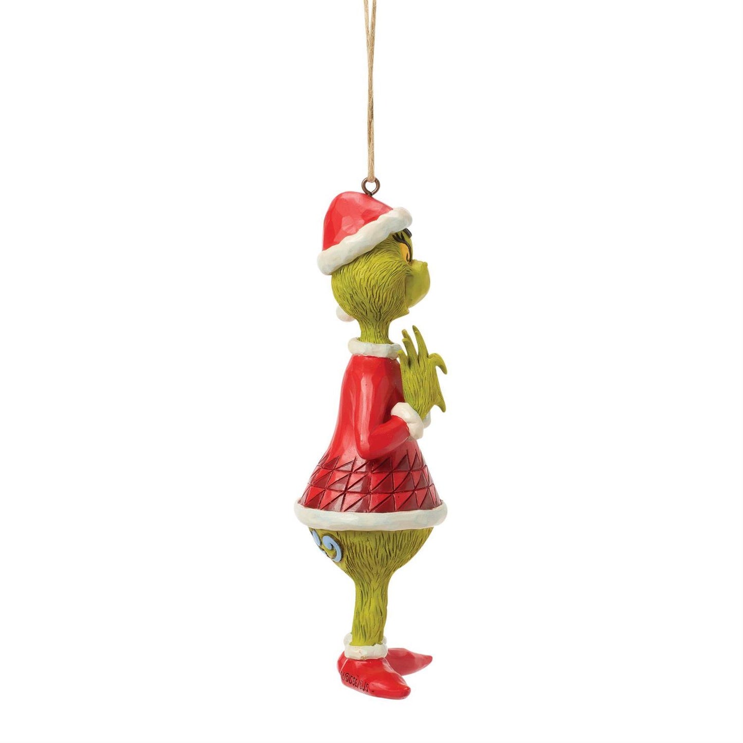 Grinch with Heart Hands Ornament - Country N More Gifts