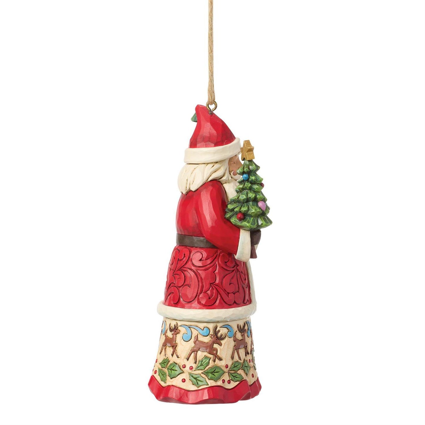 Santa With Gifts Ornament - Country N More Gifts
