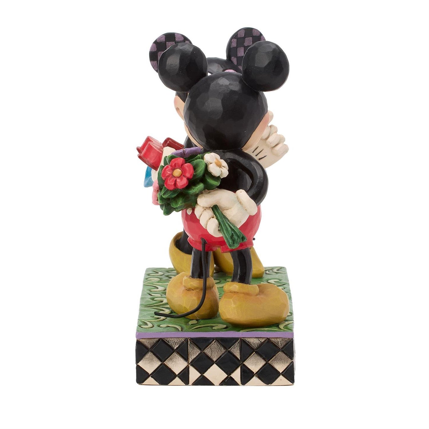 Mickey giving Minnie a Gift