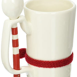 Cocoa Mug & Spoon - BOX DAMAGE  - Country N More Gifts