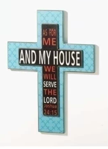 Roman 15.75" Me and My House Cross - Country N More Gifts
