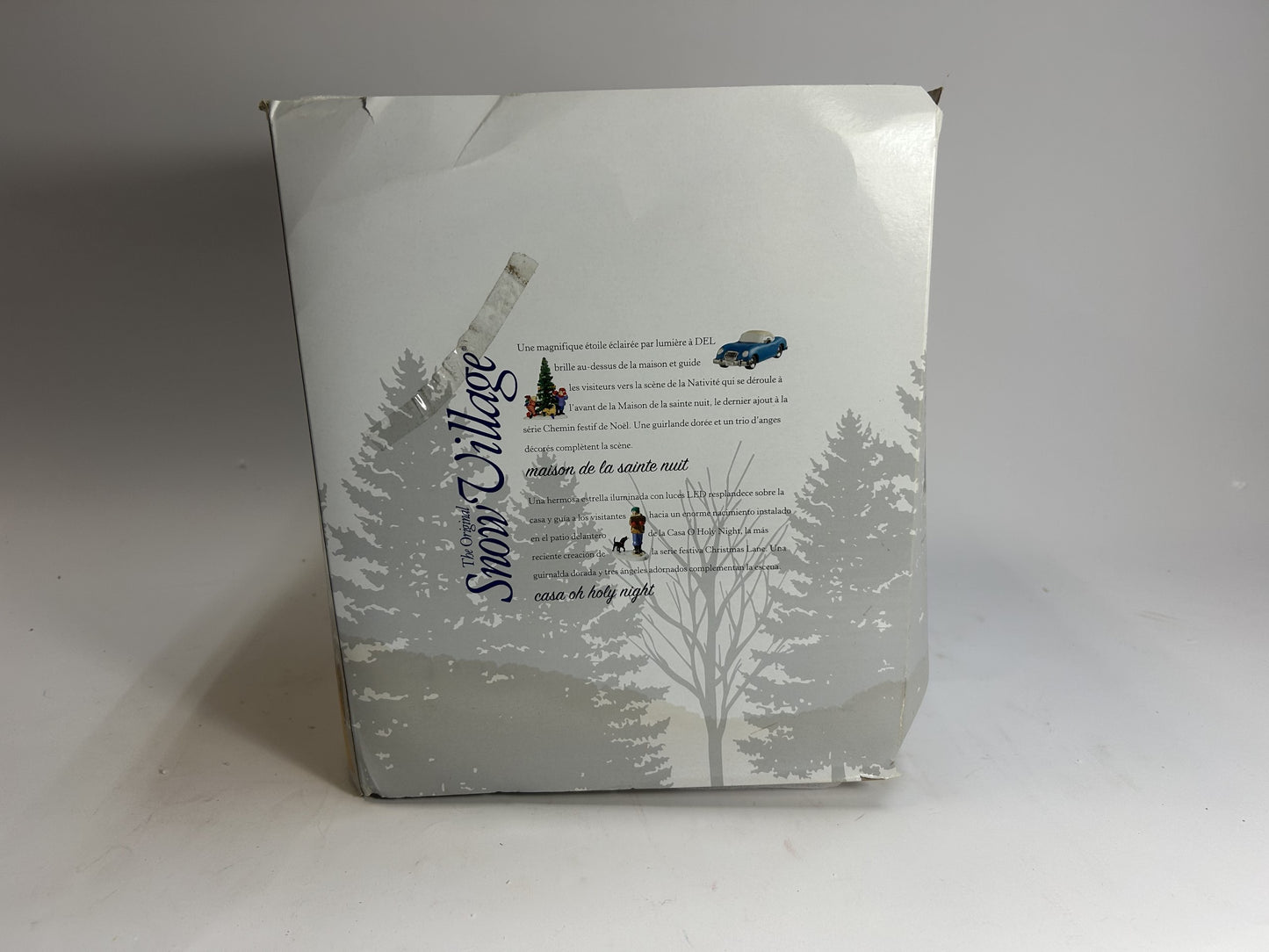 BOX DAMAGE - Oh Holy Night House - Country N More Gifts