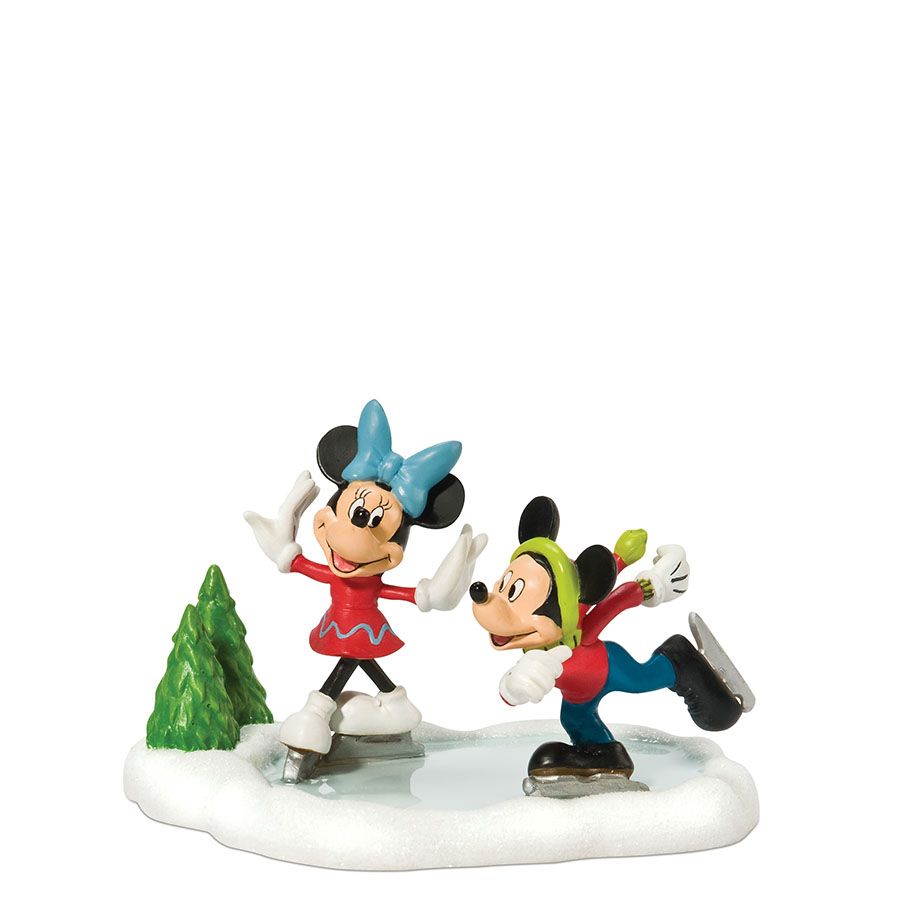 Mickey And Minnie Go Skating - Country N More Gifts