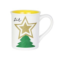 Glitter Tree 16 oz Mug  - Country N More Gifts
