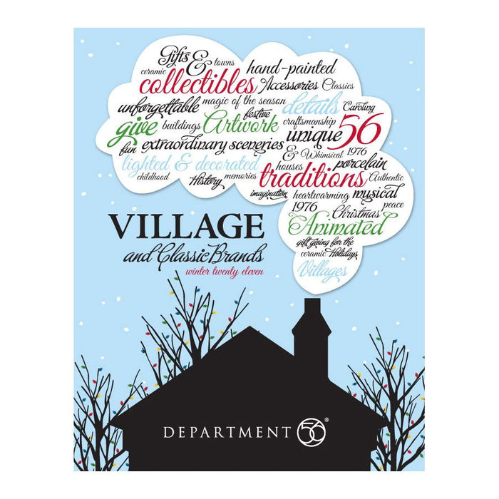 2011 Department 56 Village Brochure Catalog