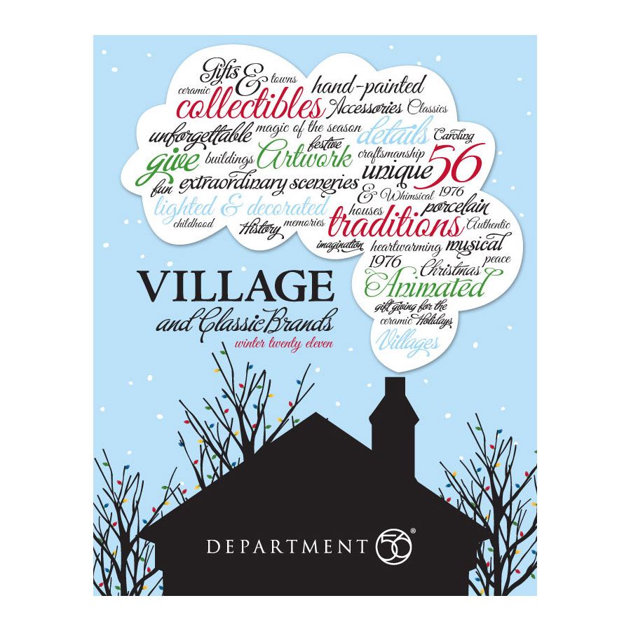 2011 Department 56 Village Brochure Catalog - Country N More Gifts