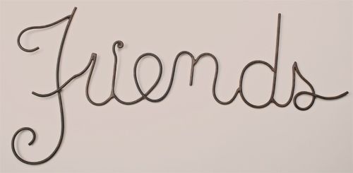 Friends Wall Word - Country N More Gifts
