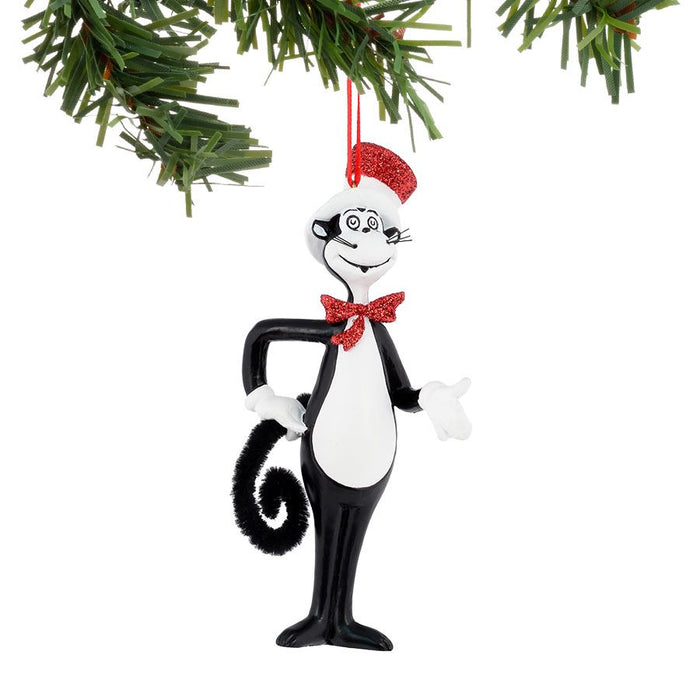 Cat Holding Tail Ornament