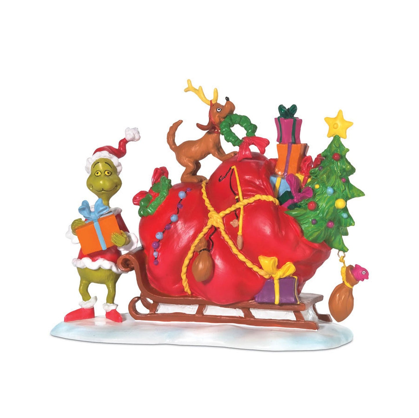 DAMAGED - Grinch's Small Heart Grew Three Sizes - Country N More Gifts